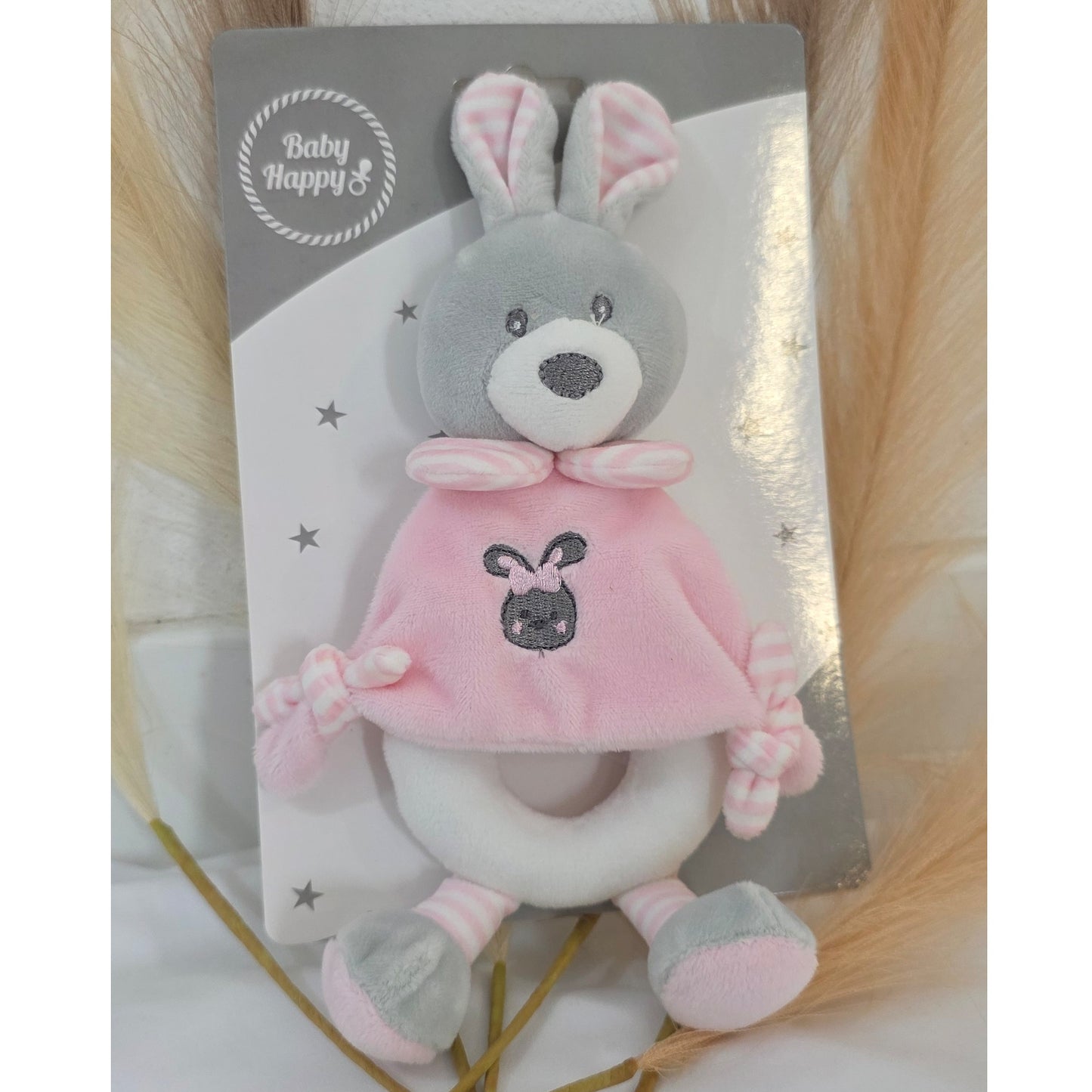 Peluche coelhinha cinza