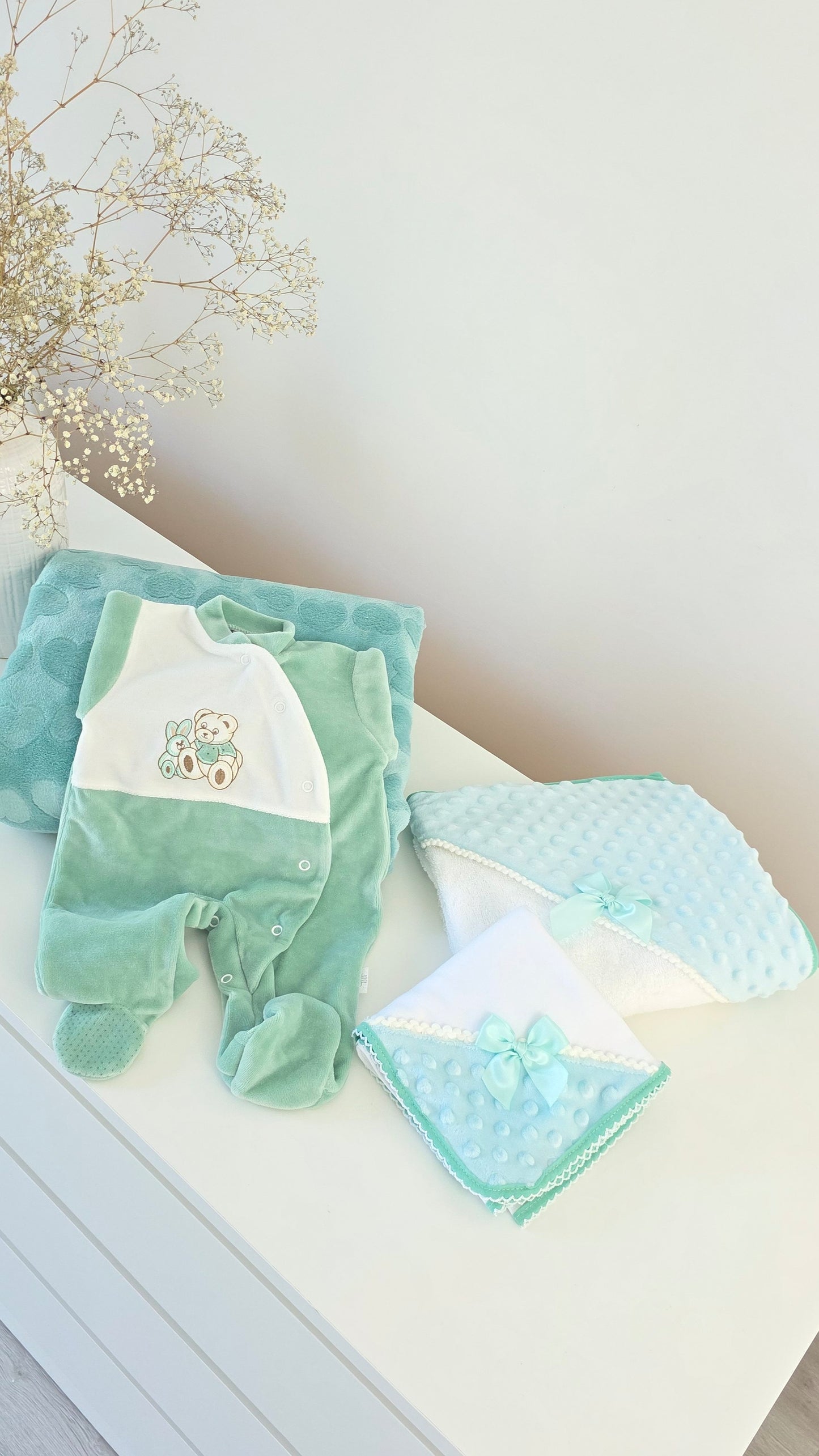 Box Babygrow Verde