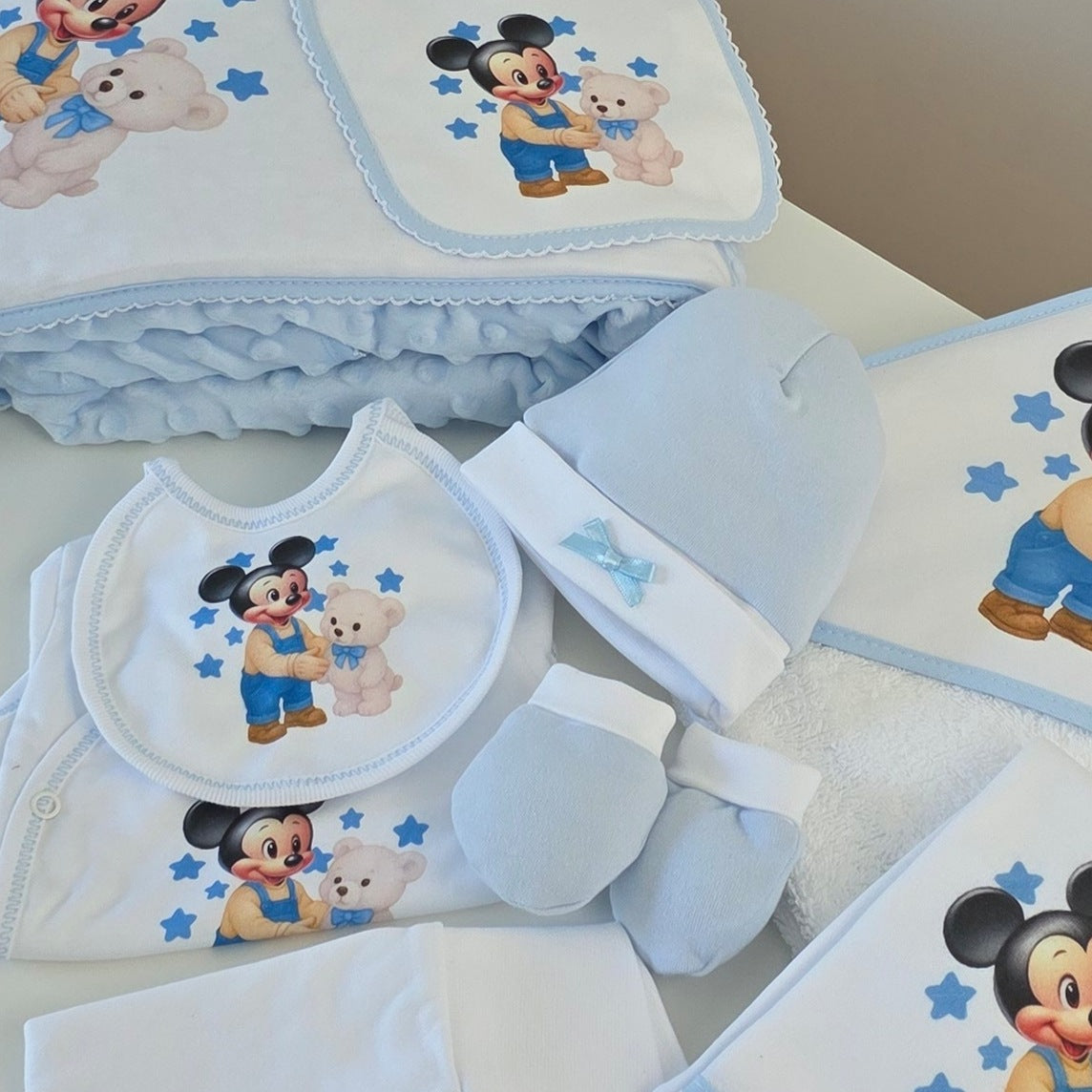 Box Mickey Azul