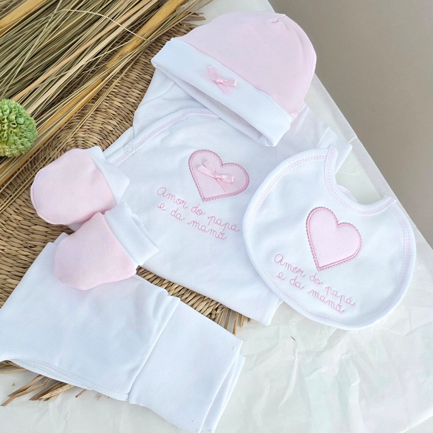 Conjuntos amor do papá e da mamã
