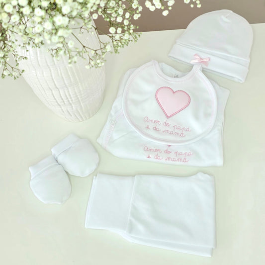 Conjunto Amor do Papá e da Mamã