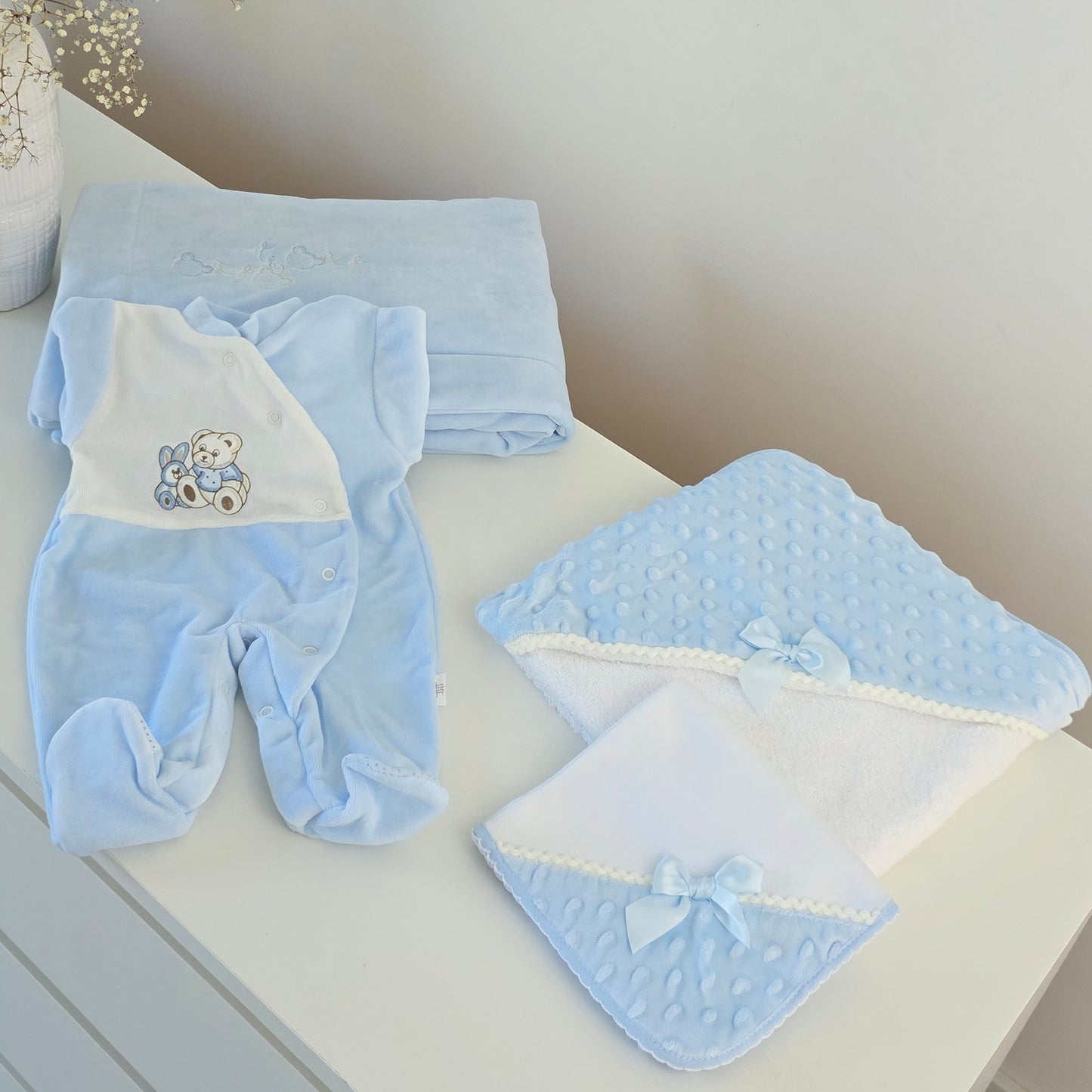 Box Babygrow Azul